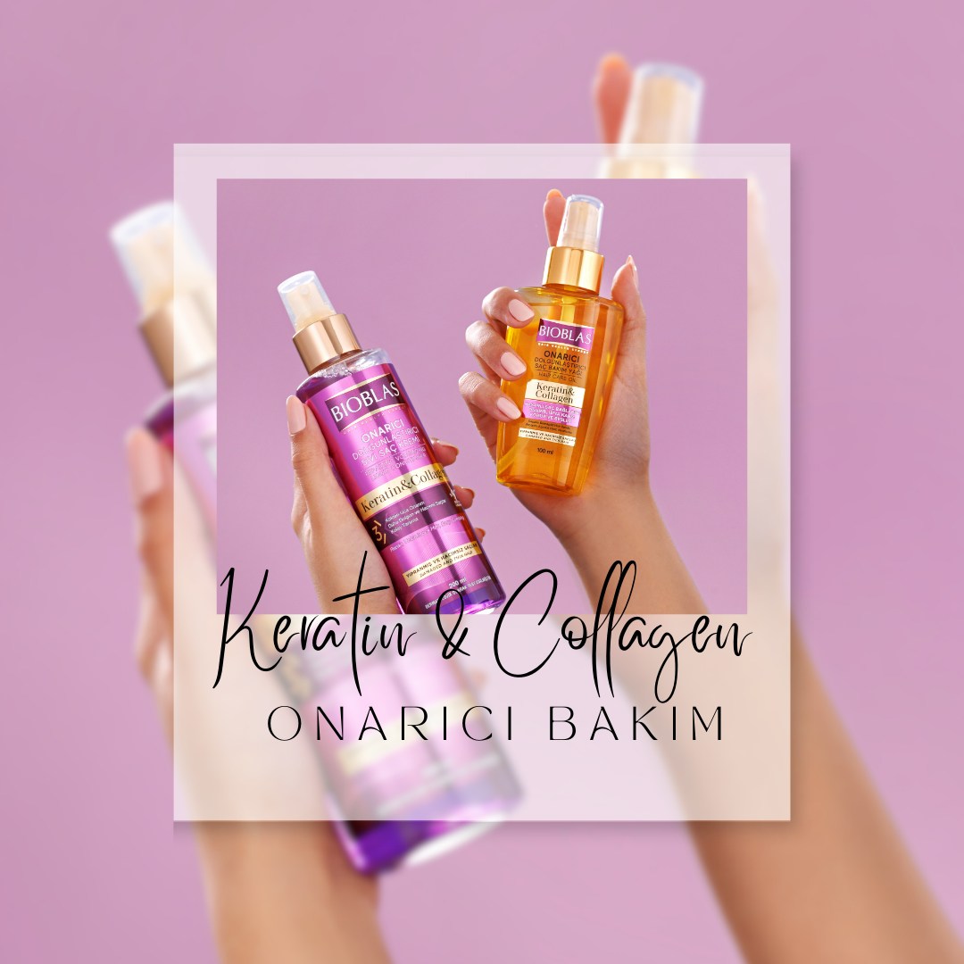 Göz alıcı parlak saçlar için saç bakım rutinine Bioblas Onarıcı Dolgunlaştırıcı Sıvı Saç Kremi ve Bakım Yağını eklemeyi unutma! ✨